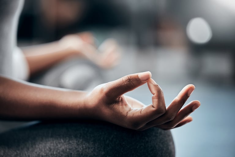 Relapse prevention strategies in addiction recovery — mindfulness and deep breathing coping skill practice, Cascadia Bountiful Life Bremerton WA
